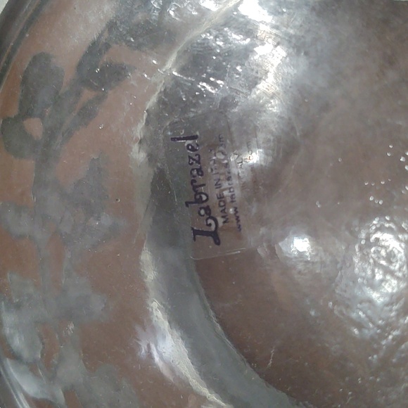 Labrazel Rose Pewter Bathroom Canister - Picture 4 of 6